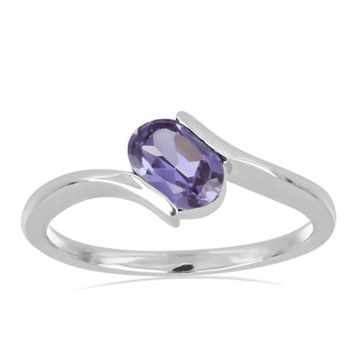 BUY STERLING SILVER SYNTHETIC ALEXANDRITE GEMSTONE RING